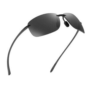 Sport sunglasses men women rimless UV400 lightweight running fishing cycling